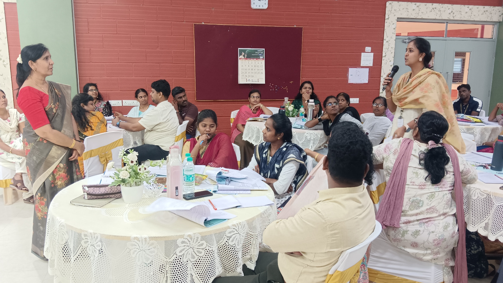 TRAINING SESSIONS CONDUCTED BY THE PRINCIPAL